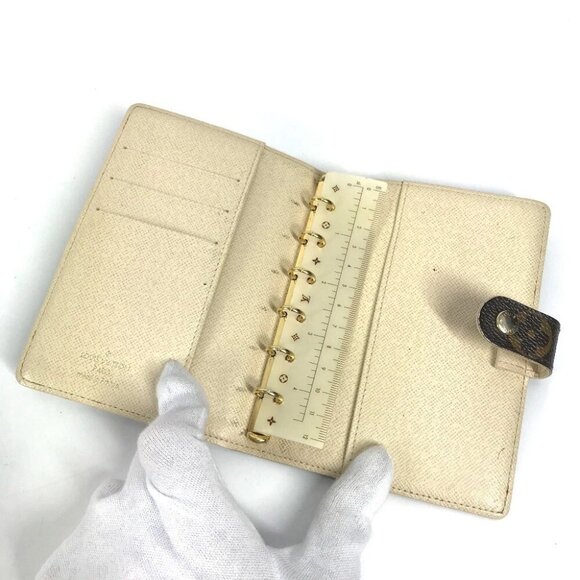 LOUIS VUITTON Monogram AgendaPM Malvoir System stationery Notebook cover - Picture 14 of 16